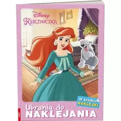 DISNEY KSIĘŻNICZKA UBRANIA DO NAKLEJANIA - Ameet