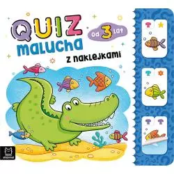 QUIZ MALUCHA Z NAKLEJKAMI OD 3 LAT - Aksjomat