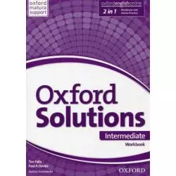 OXFORD SOLUTIONS INTERMEDIATE ĆWICZENIA Joanna Sosnowska - Oxford