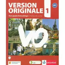 VERSION ORIGINALE 1 KURS JĘZYKA FRANCUSKIEGO PODRĘCZNIK + CD Monique Denyer, Agustin Garmendia, Marie-Laure Lions-Olivieri ...