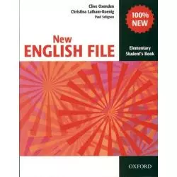 NEW ENGLISH FILE PODRĘCZNIK Christina Latham-Koenig, Clive Oxenden, Paul Seligson - Oxford