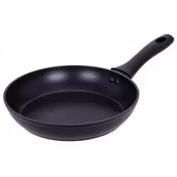 PATELNIA Z POWŁOKĄ NON STICK MPM SMILE SATIN BLACK 26 CM - MPM Agd