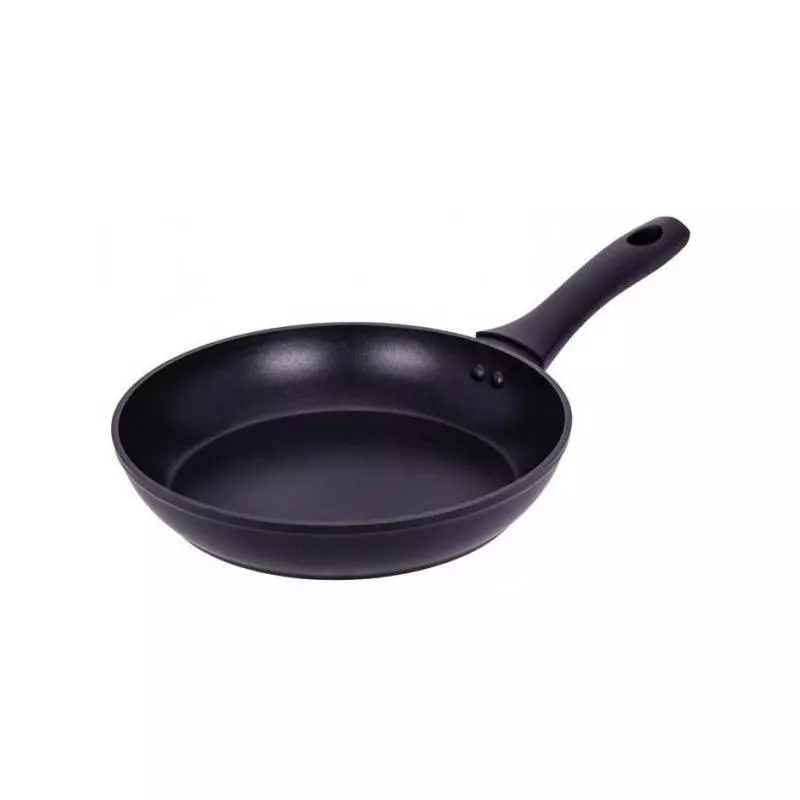 PATELNIA Z POWŁOKĄ NON STICK MPM SMILE SATIN BLACK 26 CM - MPM Agd