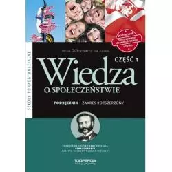 ODKRYWAMY NA NOWO WIEDZA O SPOŁECZEŃSTWIE PODRĘCZNIK WIELOLETNI 1 ZAKRES ROZSZERZONY SZKOŁA PONADGIMNAZJALNA - Operon