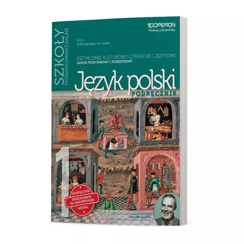 JĘZYK POLSKI ODKRYWAMY NA NOWO PODRĘCZNIK 1 ZAKRES PODSTAWOWY I ROZSZERZONY CYKL WIELOLETNI Magdalena Steblecka-Jankowska ...