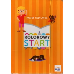 KOLOROWY START TRZYLATEK BOX PRZEDSZKOLE Wiesława Żaba-Żabińska - MAC Edukacja