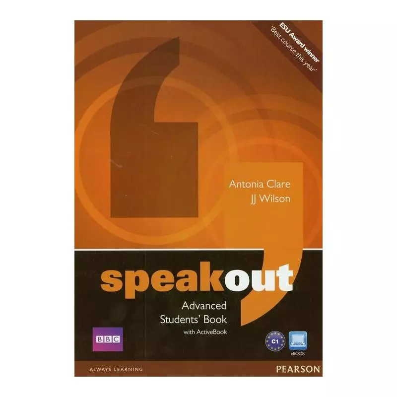 SPEAKOUT ADVANCED STUDENTS BOOK B2+/-C1 Jj Wilson, Antonia Clare - Pearson