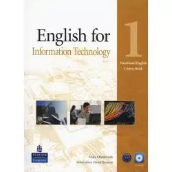 ENGLISH FOR INFORMATION TECHNOLOGY 1 COURSE BOOK + CD Maja Olejniczak - Pearson