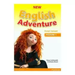 NEW ENGLISH ADVENTURE 1 JĘZYK ANGIELSKI ZESZYT ĆWICZEŃ Z PŁYTĄ DVD - Pearson