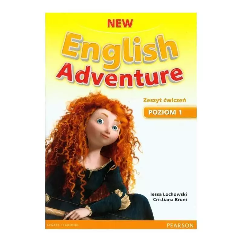 NEW ENGLISH ADVENTURE 1 JĘZYK ANGIELSKI ZESZYT ĆWICZEŃ Z PŁYTĄ DVD - Pearson
