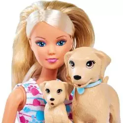 LALKA STEFFI NA SPACERZE Z PSAMI 29 CM SIMBA - Simba