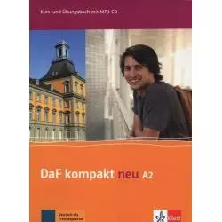 DAF KOMPAKT NEU A2 PODRĘCZNIK I ĆWICZENIA + CD Birgit Braun, Margit Doubek, Nadja Fugert - LektorKlett