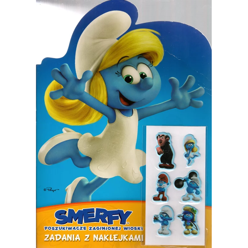 SMERFY POSZUKIWACZE ZAGINIONEJ WIOSKI ZADANIA Z NAKLEJKAMI - Egmont SMERFY POSZUKIWACZE ZAGINIONEJ WIOSKI ZADANIA Z NAKLEJKAMI - Egmont