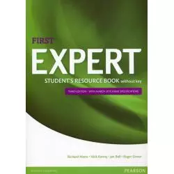 FIRST EXPERT STUDENTS BOOK RESOURCE WITHOUT KEY Richard Mann - Pearson