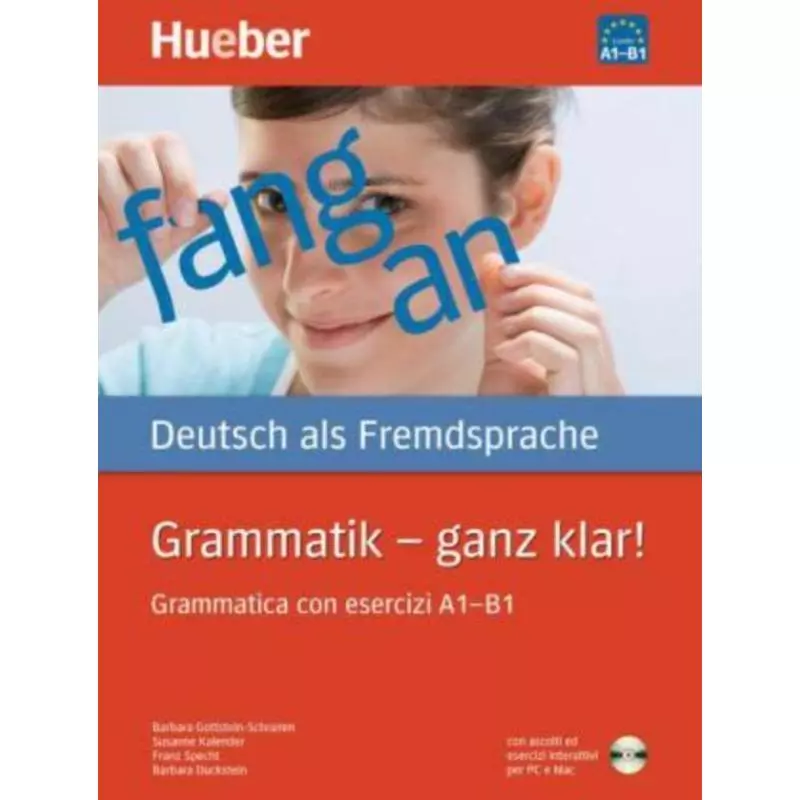 DUETSCH AALS FREMDSPRACHE GRAMMATIK - GANZ KLAR! A1-B1 Barbara Gottstein-Schramm - Hueber Polska