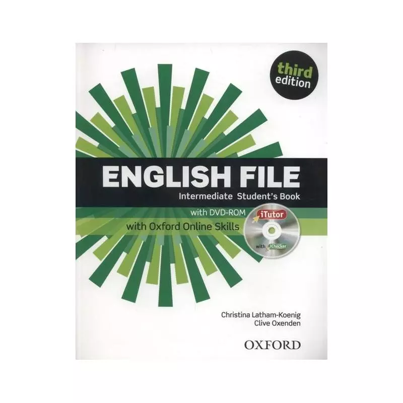 ENGLISH FILE INTERMEDIATE STUDENTS BOOK + DVD Clive Oxenden, Christina Latham-Koenig - Oxford