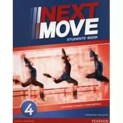 NEXT MOVE 4 PODRĘCZNIK WIELOLETNI + CD Fiona Beddall, Katherine Stannett - Pearson