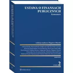 USTAWA O FINANSACH PUBLICZNYCH KOMENTARZ Zbigniew Ofiarski - Wolters Kluwer