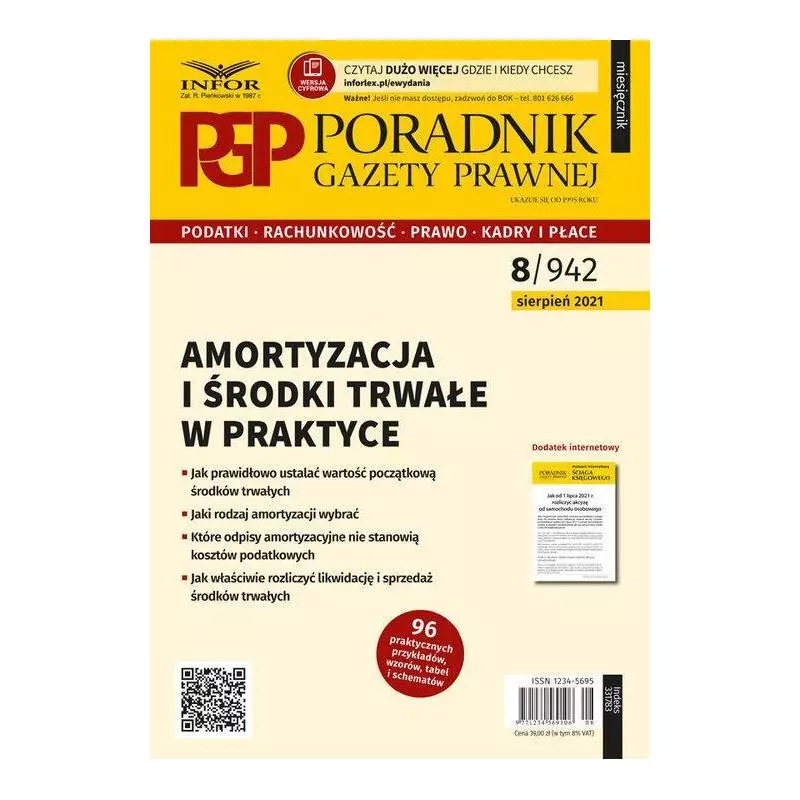 AMORTYZACJA I ŚRODKI TRWAŁE W PRAKTYCE - Infor