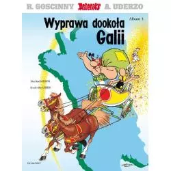 ASTERIKS WYPRAWA DOOKOŁA GALII 4 Albert Uderzo, Rene Goscinny - Egmont