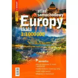 ATLAS SAMOCHODOWY EUROPY 1:1 000 000 - Demart