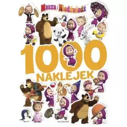 MASZA I NIEDŹWIEDŹ 1000 NAKLEJEK - Egmont
