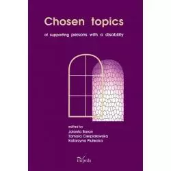 CHOSEN TOPICS OF SUPPORTING PERSONS WITH A DISABILITY Katarzyna Plutecka - Impuls