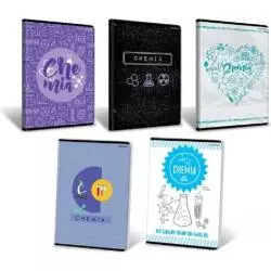 ZESZYT W KRATKĘ Z MARGINESEM 60 KARTEK A5 CHEMIA - Hamelin