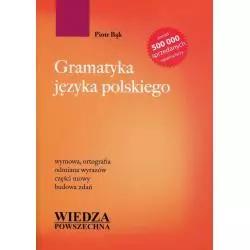 GRAMATYKA JĘZYKA POLSKIEGO Piotr Bąk - Wiedza Powszechna