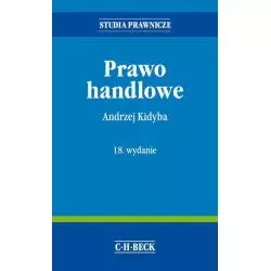 PRAWO HANDLOWE Andrzej Kidyba - C.H. Beck