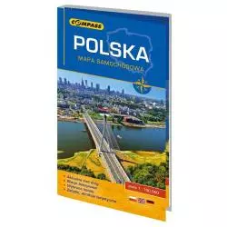 POLSKA MAPA SAMOCHODOWA 1: 700 000 - Compass