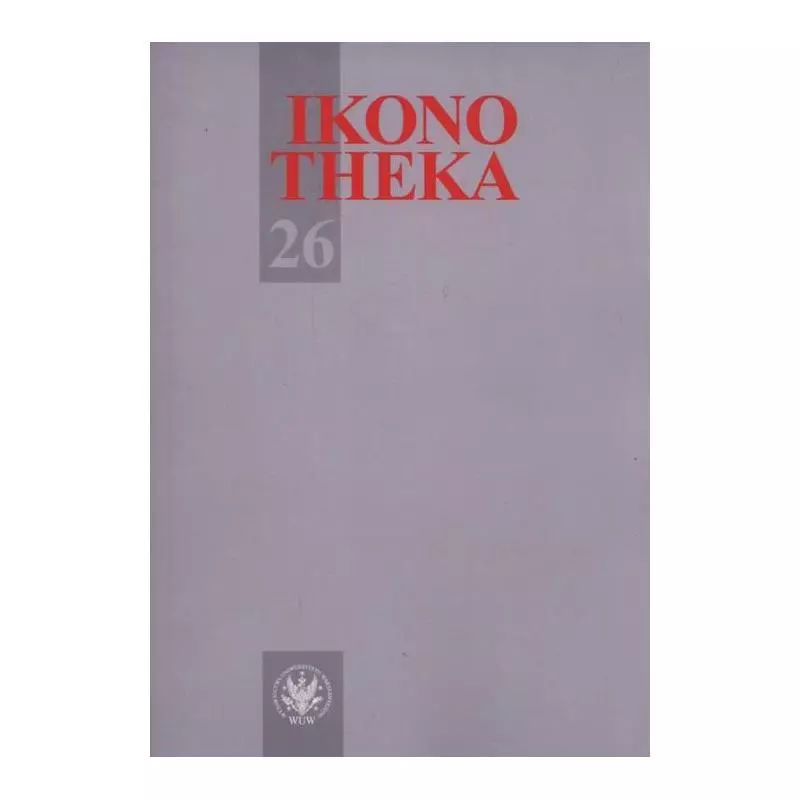 IKONOTHEKA 27 - Wydawnictwa Uniwersytetu Warszawskiego
