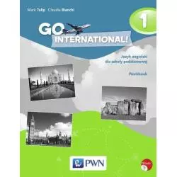 GO INTERNATIONAL 1 WORKBOOK + CD Mark Tulip, Claudia Bianchi - PWN