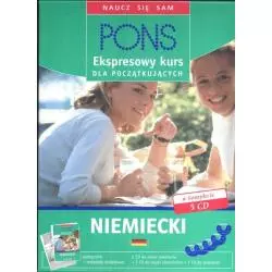 EKSPRESOWY KURS DLA POCZĄTKUJĄCYCH NIEMIECKI + 5 CD - LektorKlett