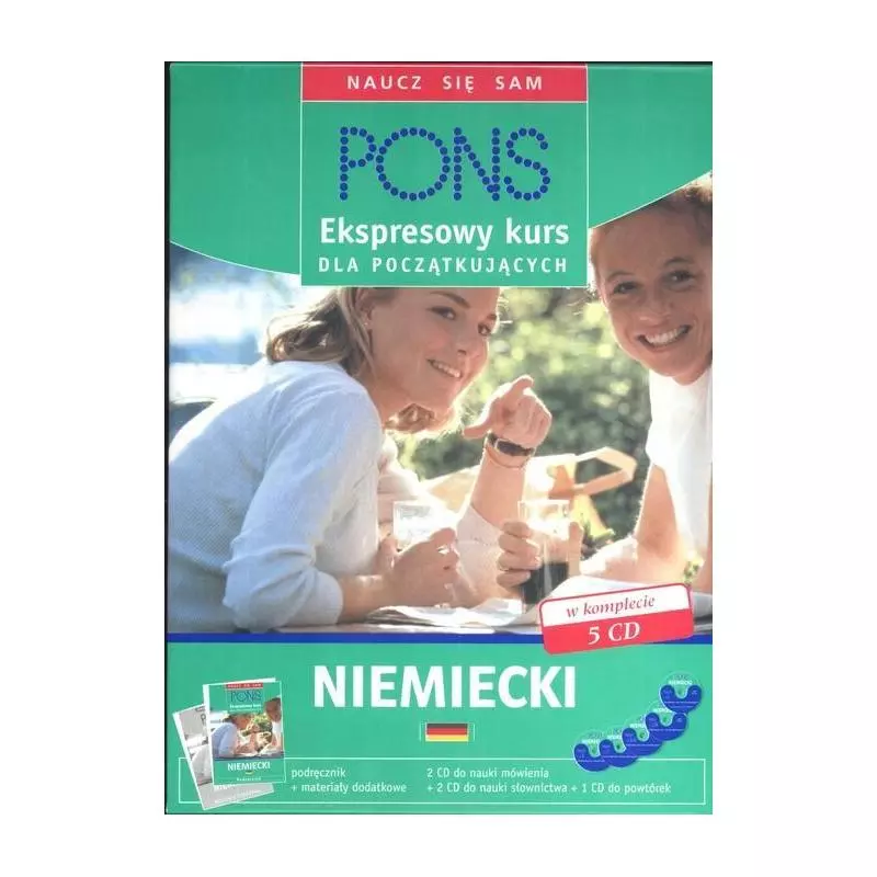 EKSPRESOWY KURS DLA POCZĄTKUJĄCYCH NIEMIECKI + 5 CD - LektorKlett