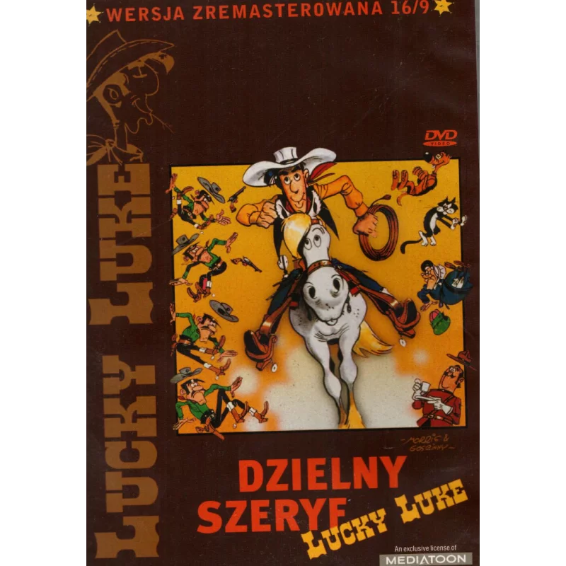 LUCKY LUKE DZIELNY SZERYF DVD PL - Cass Film