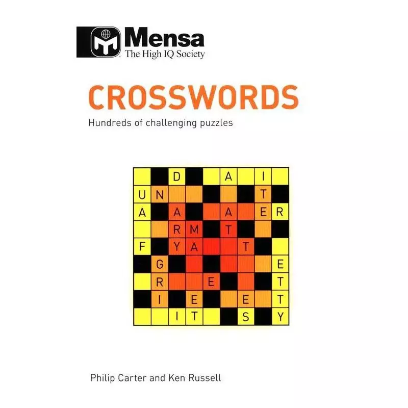 MENSA CROSSWORDS Philip Carter, Ken Russell - Penguin Books