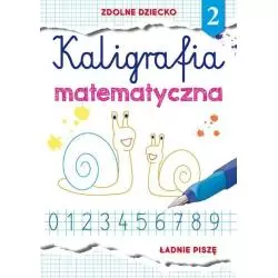 KALIGRAFIA MATEMATYCZNA 2 ŁADNIE PISZĘ Beata Guzowska - Literat