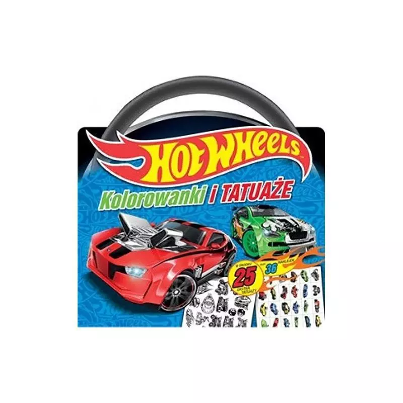 HOT WHEELS KOLOROWANKI I TATUAŻE - Olesiejuk