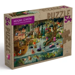 KRAINA CZARÓW PUZZLE 54 ELEMENTY 3+ - Nasza Księgarnia