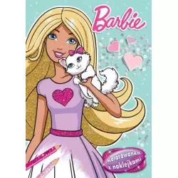 BARBIE KOLOROWANKA Z NAKLEJKAMI - Ameet