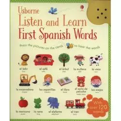 LISTEN AND LEARN FIRST SPANISH WORDS - Usborne