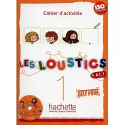 LES LOUSTICS A1.1 CAHIER DACTIVITES + CD Hugues Denisot - Hachette Livre