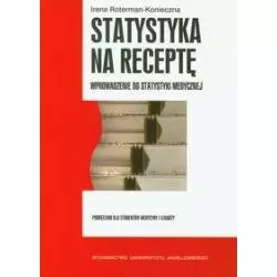 STATYSTYKA NA RECEPTĘ + CD Irena Roterman-Konieczna - Wydawnictwo Uniwersytetu Jagiellońskiego