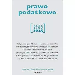 PRAWO PODATKOWE - od.nowa