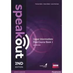 SPEAKOUT UPPER INTERMEDIATE FLEXI COURSE BOOK 1 + DVD Frances Eales, Louis Harrison - Pearson