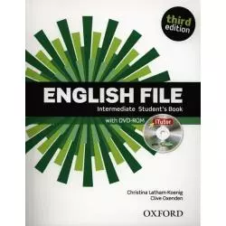 ENGLISH FILE INTERMEDIATE STUDENTS BOOK + DVD Christina Latham-Koenig - Oxford