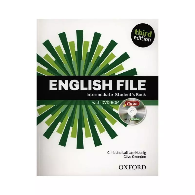 ENGLISH FILE INTERMEDIATE STUDENTS BOOK + DVD Christina Latham-Koenig - Oxford