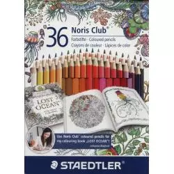 KREDKI OŁÓWKOWE 36 KOLORÓW NORIS STAEDTLER 3+ - Staedtler