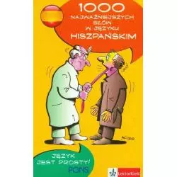 1000 NAJWAŻNIEJSZYCH SŁÓW W JĘZYKU HISZPAŃSKIM - LektorKlett